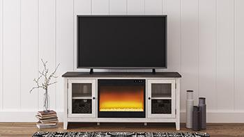 Dorrinson 60" TV Stand with Electric Fireplace - BWO Furniture & Mattresses