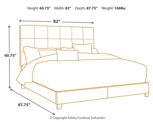 Dolante Upholstered Bed - BWO Furniture & Mattresses