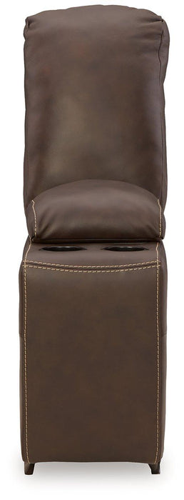 Dunleith Power Reclining Loveseat with Console - BWO Furniture & Mattresses