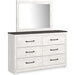 Gerridan Dresser and Mirror - BWO Furniture & Mattresses