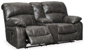 Dunwell Power Reclining Loveseat with Console - BWO Furniture & Mattresses