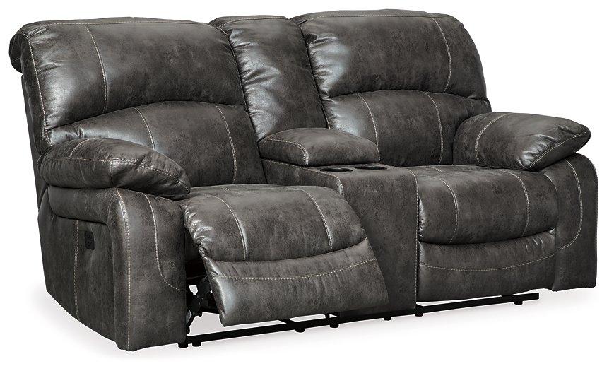 Dunwell Power Reclining Loveseat with Console - BWO Furniture & Mattresses