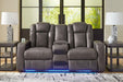 Fyne-Dyme Power Reclining Loveseat with Console - BWO Furniture & Mattresses