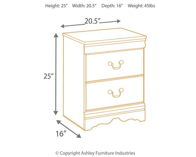 Huey Vineyard Nightstand - BWO Furniture & Mattresses