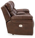 Edmar Power Reclining Loveseat with Console - BWO Furniture & Mattresses