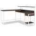 Dorrinson Home Office L-Desk with Storage - BWO Furniture & Mattresses