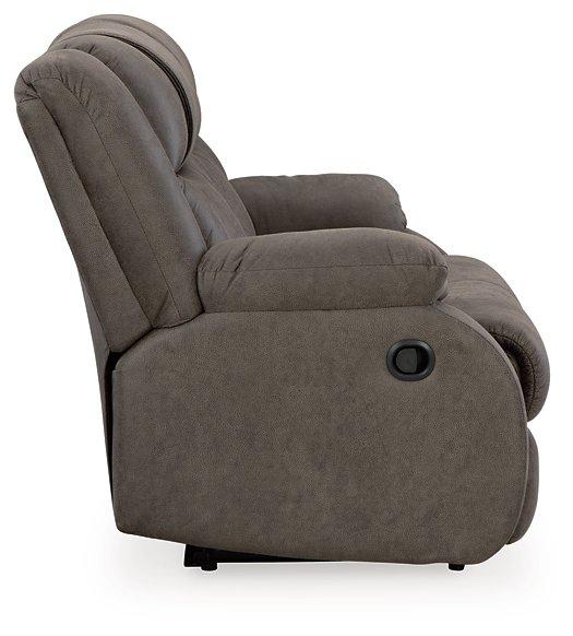 First Base Reclining Loveseat - BWO Furniture & Mattresses