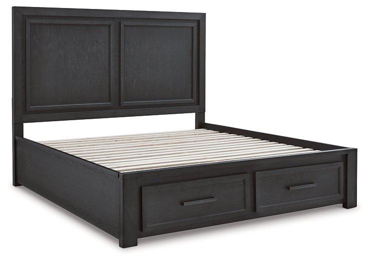 Foyland Panel Storage Bed - BWO Furniture & Mattresses