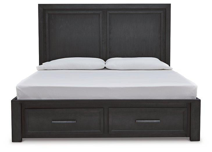 Foyland Panel Storage Bed - BWO Furniture & Mattresses