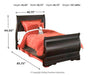 Huey Vineyard Youth Bed - BWO Furniture & Mattresses