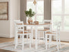 Gesthaven Counter Height Dining Table and 4 Barstools (Set of 5) - BWO Furniture & Mattresses