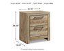 Hyanna Nightstand - BWO Furniture & Mattresses