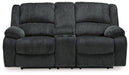 Draycoll Power Reclining Loveseat with Console - BWO Furniture & Mattresses