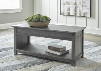 Freedan Lift-Top Coffee Table - BWO Furniture & Mattresses