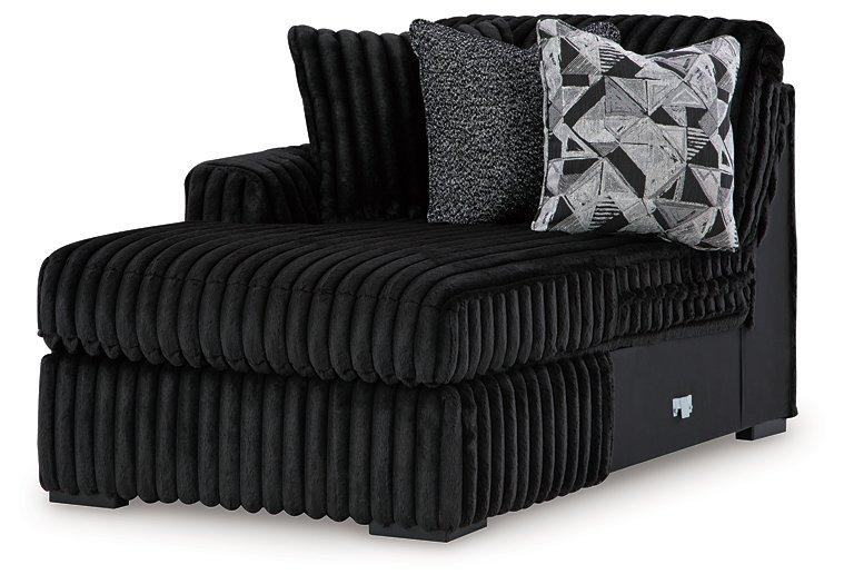 Midnight-Madness Sectional with Chaise - BWO Furniture & Mattresses