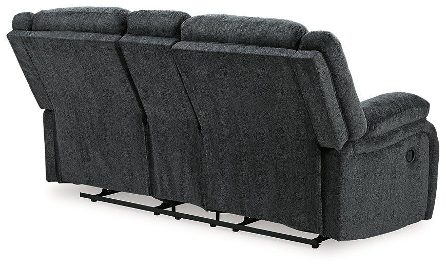 Draycoll Reclining Loveseat with Console - BWO Furniture & Mattresses