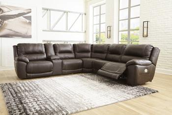 Dunleith 6-Piece Sectional w/ Recliner - BWO Furniture & Mattresses