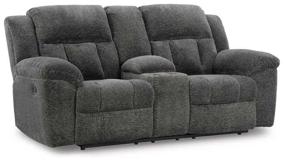 Frohn Reclining Loveseat with Console - BWO Furniture & Mattresses