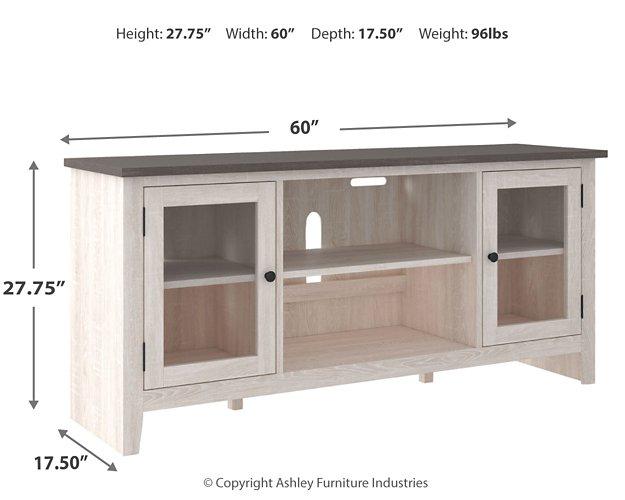 Dorrinson 60" TV Stand with Electric Fireplace - BWO Furniture & Mattresses