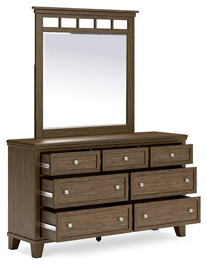 Shawbeck Dresser and Mirror