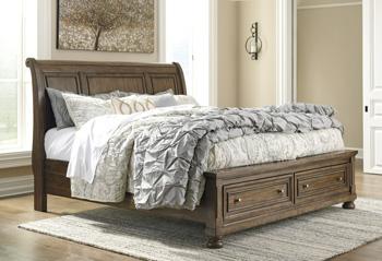 Flynnter Bed with 2 Storage Drawers - BWO Furniture & Mattresses