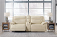 Double Deal Power Reclining Loveseat Sectional with Console - BWO Furniture & Mattresses