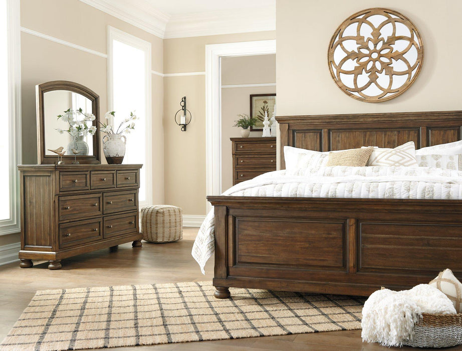 Flynnter Dresser and Mirror - BWO Furniture & Mattresses