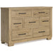 Galliden Dresser and Mirror - BWO Furniture & Mattresses