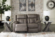 First Base Reclining Loveseat - BWO Furniture & Mattresses