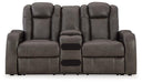 Fyne-Dyme Power Reclining Loveseat with Console - BWO Furniture & Mattresses