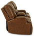 Francesca Power Reclining Loveseat with Console - BWO Furniture & Mattresses