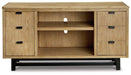 Freslowe Large TV Stand - BWO Furniture & Mattresses