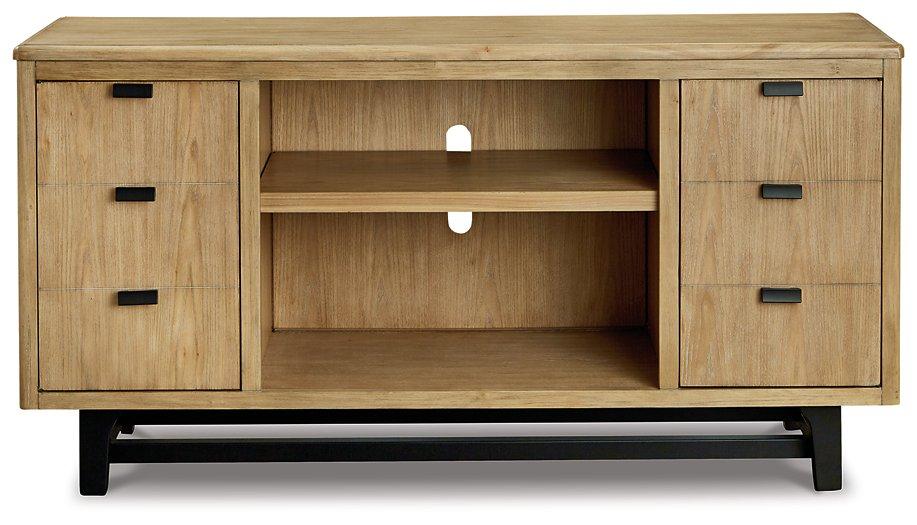 Freslowe Large TV Stand - BWO Furniture & Mattresses