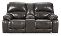 Hallstrung Power Reclining Loveseat with Console - BWO Furniture & Mattresses