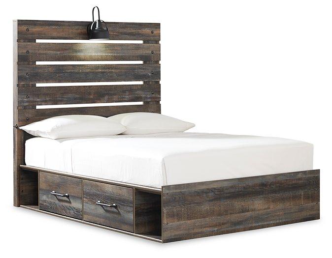 Drystan Bed with 4 Storage Drawers - BWO Furniture & Mattresses