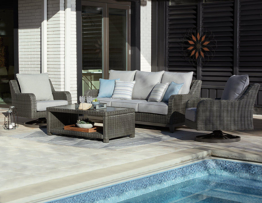 Elite Park Outdoor Sofa, Lounge Chairs and Cocktail Table - BWO Furniture & Mattresses