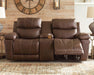 Edmar Power Reclining Loveseat with Console - BWO Furniture & Mattresses