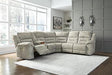 Family Den 3-Piece Power Reclining Sectional - BWO Furniture & Mattresses