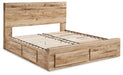 Hyanna Panel Storage Bed with 1 Under Bed Storage Drawer - BWO Furniture & Mattresses