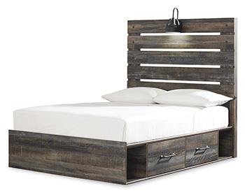 Drystan Bed with 4 Storage Drawers - BWO Furniture & Mattresses