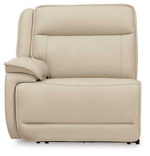 Double Deal Power Reclining Loveseat Sectional - BWO Furniture & Mattresses