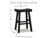 Glosco Pub Height Bar Stool - BWO Furniture & Mattresses