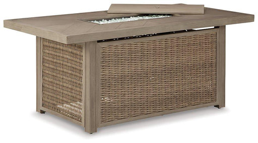 Beachcroft Outdoor Fire Pit Table - BWO Furniture & Mattresses