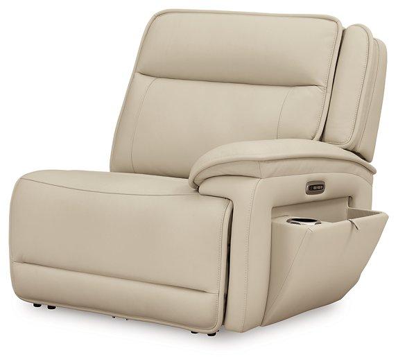 Double Deal Power Reclining Loveseat Sectional with Console - BWO Furniture & Mattresses