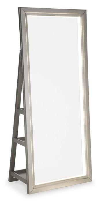 Evesen Floor Standing Mirror with Storage - BWO Furniture & Mattresses