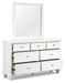 Fortman Dresser and Mirror - BWO Furniture & Mattresses