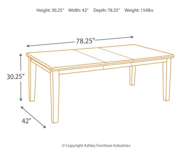 Haddigan Dining Set - BWO Furniture & Mattresses