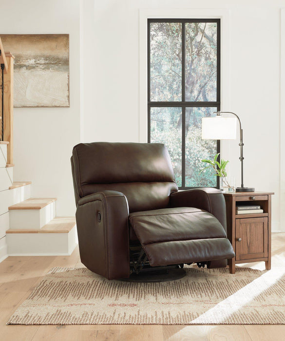 Emberla Swivel Glider Recliner - BWO Furniture & Mattresses