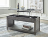 Freedan Lift-Top Coffee Table - BWO Furniture & Mattresses