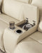 Double Deal Power Reclining Loveseat Sectional with Console - BWO Furniture & Mattresses